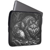Schlauer Wald Fuchs — von BurnsInHell Laptopschutzhülle (Vorne Rechts)