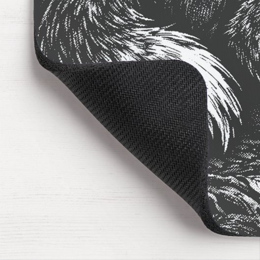 Schlauer Wald Fuchs — von BurnsInHell Mousepad (Ecke)
