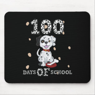 Schlauere Tage im Schulabbruch Dalmatiner Dog Teac Mousepad