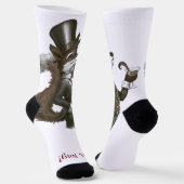 Schlaues Fuchs Socken (Gewinkelt)