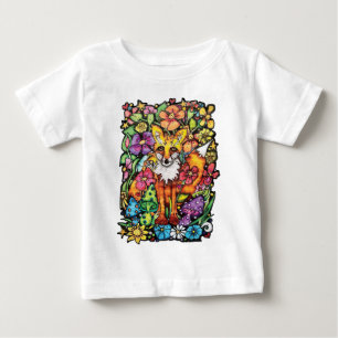 Schlaues Füchslein Baby T-shirt