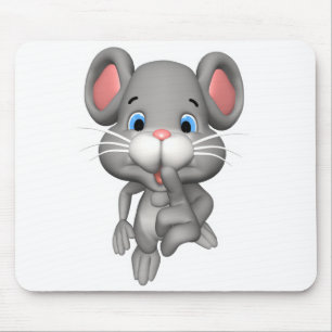 schlaues kleines Mäuschen Mousepad