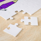 schlaues Mädchen Puzzle (Seite)