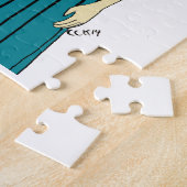 schlaues Mädchen Puzzle (Seite)