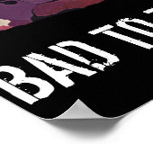 Schlecht an den Bone Bulldog-Hundettowierungen und Poster (Ecke)