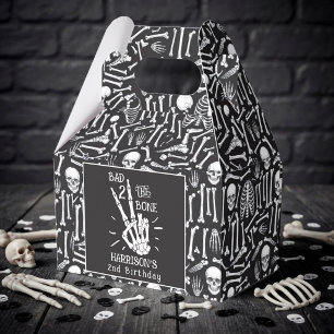 Schlecht bis auf die Knochen! Halloween 2. Geburts Geschenkschachtel