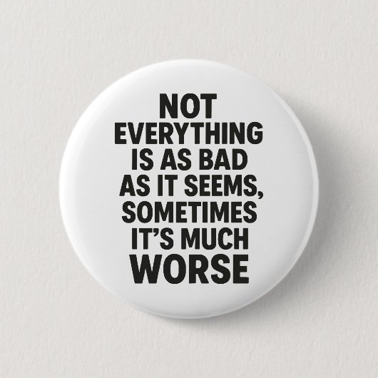schlecht button (Vorderseite)