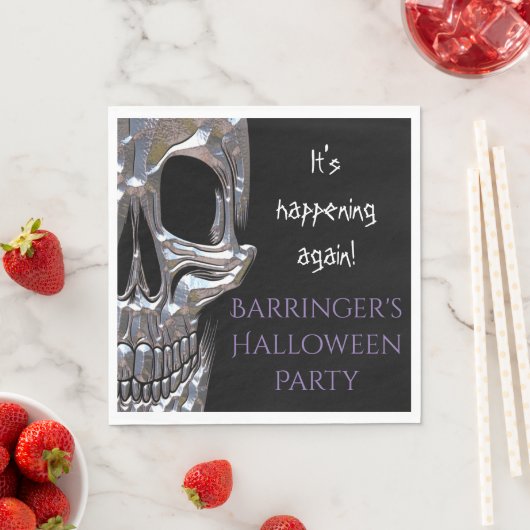 Schlecht für das Party Napkin im Knochenhaufen Serviette (Beispiel)