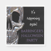 Schlecht für das Party Napkin im Knochenhaufen Serviette (Vorderseite)