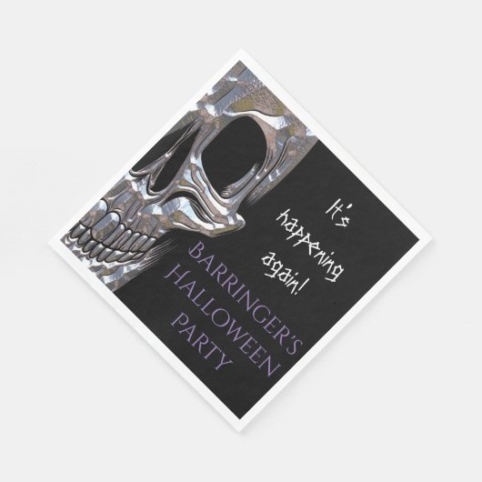 Schlecht für das Party Napkin im Knochenhaufen Serviette (Ecke)