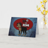 Schlecht für die Knochenkarte Karte (Gelbe Blume)