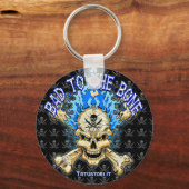 Schlecht vor dem Knochen Schlüsselanhänger (Vorderseite)