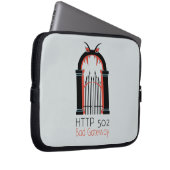 Schlecht-Zugang HTTP 502 Laptopschutzhülle (Vorne Rechts)