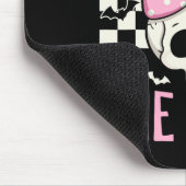 Schlecht zwei Knochenkumpen mit rosa Bow zu Hallow Mousepad (Ecke)