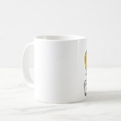 Schlechte Affe-Ikone Kaffeetasse (Vorderseite Links)
