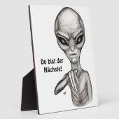 Schlechte Alien, Du bist der Nächste! Fotoplatte (Seite)