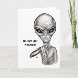 Schlechte Alien, Du bist der Nächste! Karte