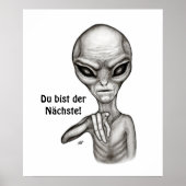 Schlechte Alien, Du bist der Nächste! Poster (Vorne)