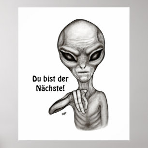 Schlechte Alien, Du bist der Nächste! Poster