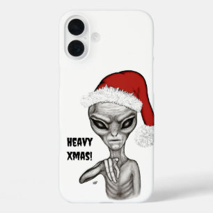 Schlechte Alien, schwere Weihnachten! iPhone 16 Plus Hülle