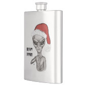 Schlechte Alien, schwere Weihnachten! Flachmann (Links)