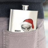 Schlechte Alien, schwere Weihnachten! Flachmann (Beispiel)