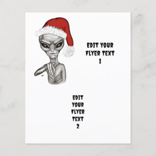 Schlechte Alien, schwere Weihnachten! Flyer
