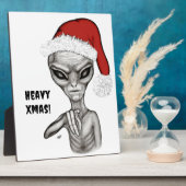 Schlechte Alien, schwere Weihnachten! Fotoplatte (Seite)