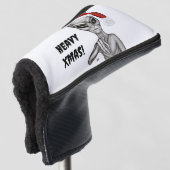 Schlechte Alien, schwere Weihnachten! Golf Headcover (3/4 Vorderseite)