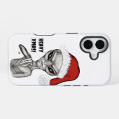 Schlechte Alien, schwere Weihnachten! iPhone 16 Hülle (Rückseite (Horizontal))