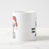 Schlechte Alien, schwere Weihnachten! Jumbo-Tasse (Vorderseite)