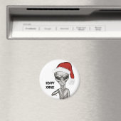 Schlechte Alien, schwere Weihnachten! Magnet (In Situ (Geschirrspüler))