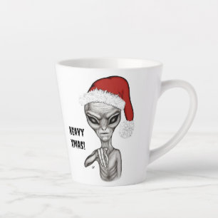 Schlechte Alien, schwere Weihnachten! Milchtasse