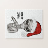 Schlechte Alien, schwere Weihnachten! Puzzle (Horizontal)