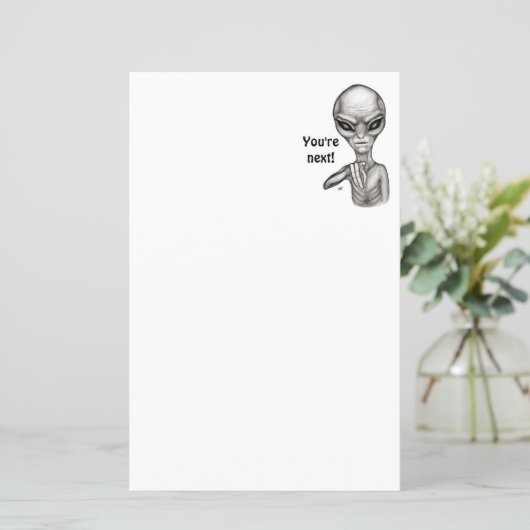 Schlechte Alien, Sie sind als Nächstes dran! (Stehend Vorderseite)