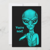 Schlechte Alien, Sie sind als Nächstes dran! (Vorderseite)