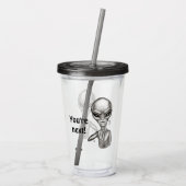 Schlechte Alien, Sie sind als Nächstes dran! Acryltrinkbecher (Rückseite)