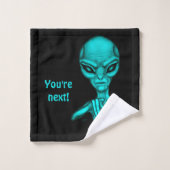Schlechte Alien, Sie sind als Nächstes dran! Badhandtuch Set (Waschlappen)
