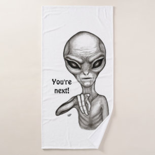 Schlechte Alien, Sie sind als Nächstes dran! Badhandtuch Set