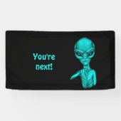 Schlechte Alien, Sie sind als Nächstes dran! Banner (Horizontal)