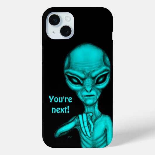 Schlechte Alien, Sie sind als Nächstes dran! Case-Mate iPhone Hülle (Rückseite)