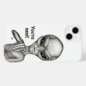 Schlechte Alien, Sie sind als Nächstes dran! Case-Mate iPhone Hülle (Rückseite (Horizontal))