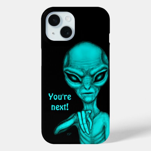 Schlechte Alien, Sie sind als Nächstes dran! Case-Mate iPhone Hülle (Rückseite)