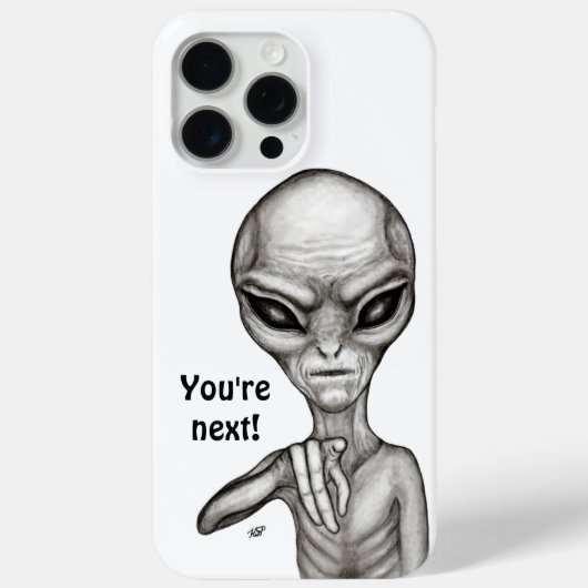 Schlechte Alien, Sie sind als Nächstes dran! Case-Mate iPhone Hülle (Rückseite)