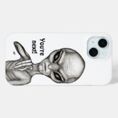 Schlechte Alien, Sie sind als Nächstes dran! Case-Mate iPhone Hülle (Rückseite (Horizontal))