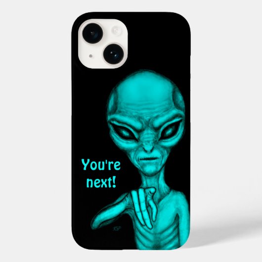 Schlechte Alien, Sie sind als Nächstes dran! Case-Mate iPhone Hülle (Rückseite)