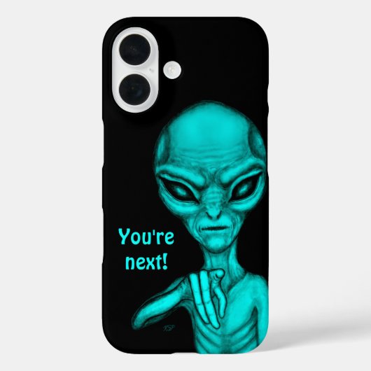 Schlechte Alien, Sie sind als Nächstes dran! Case-Mate iPhone Hülle (Rückseite)