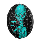 Schlechte Alien, Sie sind als Nächstes dran! Dartscheibe (Vorderseite rechts)