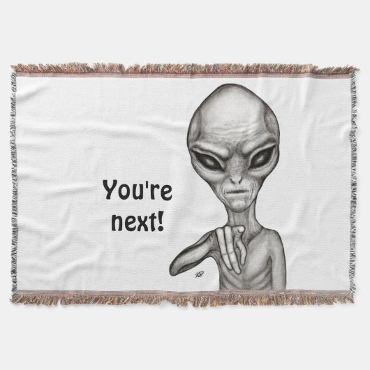 Schlechte Alien, Sie sind als Nächstes dran! Decke (Vorderseite)
