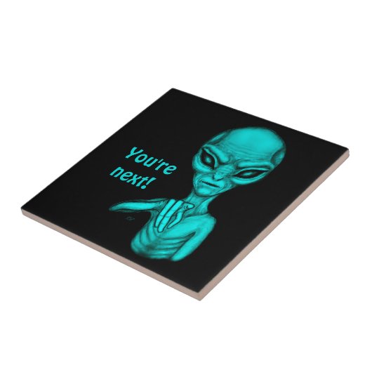 Schlechte Alien, Sie sind als Nächstes dran! Fliese (Seite)